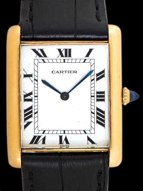 cartier del 75|1970s cartier tank.